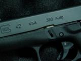 GLOCK 42 ENGRAVED AS NEW - 3 of 7