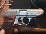 WALTHER INTERARMS PPKS .380 ENGRAVED - 1 of 8