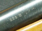 SAVAGE 110 .220 SWIFT CUSTOM RIFLE - 2 of 15