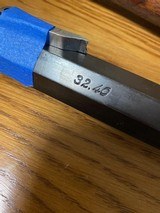 STEVENS MODEL 44 1/2 HIGH WALL FALLING BLOCK.TWO BBLS - 3 of 15