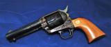 Colt Frontier Six Shooter, 44/40, 4 3/4", Class C Engraving, Black Powder Frame, New in Box - 1 of 16