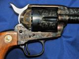 Colt Frontier Six Shooter, 44/40, 4 3/4", Class C Engraving, Black Powder Frame, New in Box - 12 of 16