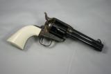 Colt SAA, .45 colt, 4 3/4", Smooth Ivory Grips, New in Box, Case Colored Frame, Hammer, Backstrap and Triggerguard - 2 of 3