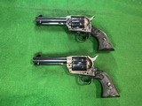 Colt Single Action Army 3rd generation .45 LC Pair - 2 of 5