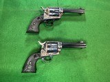 Colt Single Action Army 3rd generation .45 LC Pair - 1 of 5