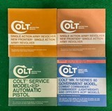 Colt instruction manuals SAA, Service model ACE auto, and Colt IV/Series 80 Government - 1 of 1