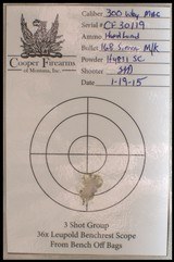 Cooper 52 Excaliber .300 Weatherby Magnum - 5 of 5