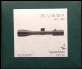 Swarovski Z6 3-18 x 50 P BT L 4W - 2 of 2