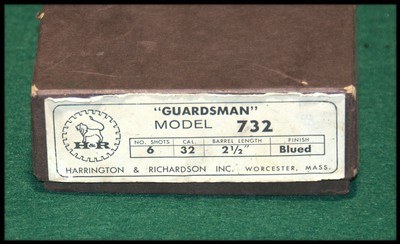 Harrington & Richardson 732 .32S&W long - Image 2 of 3