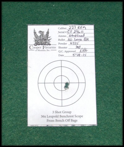 Cooper of Montana Model 51 .223 Rem - Image 7 of 7