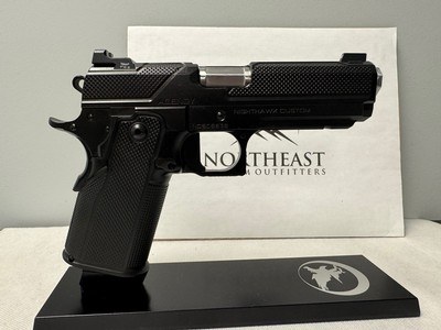 NIGHTHAWK CUSTOM DOUBLE AGENT w/IOS 9mm PISTOL