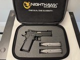 NIGHTHAWK CUSTOM DOUBLE AGENT w/IOS 9mm PISTOL - 5 of 5