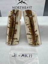 CUSTOM MAMMOTH IVORY 1911 PISTOL GRIPS