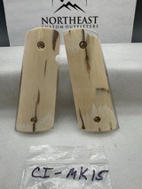 CUSTOM MAMMOTH IVORY 1911 PISTOL GRIPS - Image 1 of 1