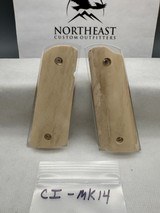 CUSTOM MAMMOTH IVORY 1911 PISTOL GRIPS - Image 1 of 1