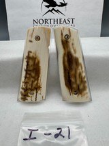 CUSTOM MAMMOTH IVORY 1911 PISTOL GRIPS - Image 1 of 1