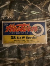 SCARCE! Western Bullseye “Ghost Box” in 38 S&W Special - 1 of 6