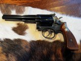 Smith & Wesson Revolver Model 17-4, 6 inch Barrel, .22 Cal - 1 of 6