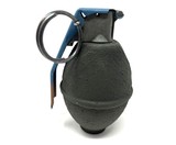 3 Inert Practice Grenades - 1 WWII Era Pineapple; 1 Vietnam Era Baseball; 1 Vietnam Era Lemo - 8 of 14