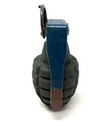 3 Inert Practice Grenades - 1 WWII Era Pineapple; 1 Vietnam Era Baseball; 1 Vietnam Era Lemo - 5 of 14
