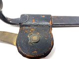 US Model 1873 Springfield Trapdoor Rifle Socket Bayonet, Scabbard, Frog and Hanger - 7 of 11