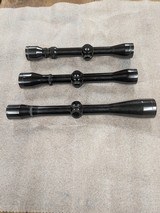 Lot of Browning Vintage Scopes
