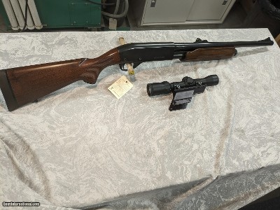 Reminton 870 Wingmaster 12ga. Left handed Wingmaster Deer.