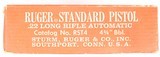 RUGER STANDARD MARK I 22LR (1976 BICENNTENIAL EDITION) FACTORY BOX - 7 of 7