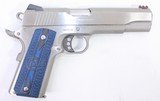 COLT 1911 GOVERNMENT COMPETITON SERIES 70 45 ACP STAINLESS STEEL W/ BOX & 1-MAG - 2 of 7