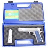 COLT 1911 GOVERNMENT COMPETITON SERIES 70 45 ACP STAINLESS STEEL W/ BOX & 1-MAG - 7 of 7