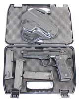BERETTA 92FS 9MM ITALIAN MADE 4 MAGS, BOX, GALCO HOLSTER - 7 of 7