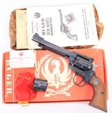 RUGER SUPER SINGLE SIX CONVERTIBLE 22LR / 22 WMR BLUED 5.5
