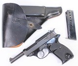 MANURHIN PISTOLET P1 P38 9MM MATCHING VISIBLE #'S W/ HOLSTER & 2-MAGS - 7 of 7