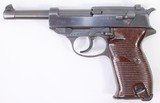 MAUSER P38 BYF 44 9MM HOLSTER, 2-MAGS MATCHING VISIBLE #'S EXCELLENT CONDITION