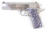 SPRINGFIELD ARMORY 1911-A1 45 ACP GOVERNMENT MODEL SKULL GRIPS SEMI-AUTO PISTOL - 1 of 7