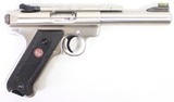 RUGER MARK III TARGET STAINLESS STEEL 5.5