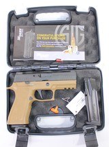 SIG SAUER P320 X-CARRY FDE 9MM SEMI-AUTO W/ SLIDE CUT NIGHT SIGHTS BOX 2-MAGS - 7 of 7