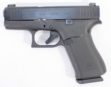 GLOCK 43X 9MM 10RD SEMI-AUTO PISTOL W/ BOX 2-MAGS HOLSTER & NIGHT SIGHTS - 1 of 7