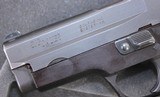 RARE SIG SAUER P245 .45 ACP 6+1 GERMAN MADE W/ BOX, DOCS & 2-MAGS - 10 of 10