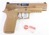 NEW SIG SAUER RARE P320 M17 COMMEMORATIVE #2790 9MM 4.7
