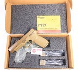 NEW SIG SAUER RARE P320 M17 COMMEMORATIVE #2790 9MM 4.7