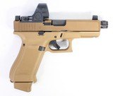 GLOCK 19X MOS THREADED BARREL 9MM 17+1 TRIJICON SRO BOX 2-MAGS - 2 of 7