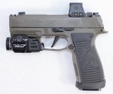 SIG SAUER P365 AXG LEGION X-MACRO 9MM COMPENSATED ROMEO-X SIGHT TLR-7X LIGHT
