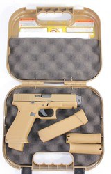 GLOCK 19X GEN 5 9MM COYOTE W/ GLOCK PERFORMANCE TRIGGER & RADIAN RAMJET / AFTERBURNER - 7 of 7