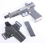 GLOCK 34 GEN 4 ZEV TECH CUSTOM SHOP UPGRADE 9MM W/ RMR, COMP, MAGWELL, HOLSTER, KKM PRECISION - 7 of 7
