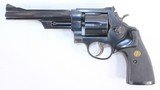 SMITH & WESSON MODEL 28-2 HIGHWAY PATROLMAN 6" BARREL BLUED PACHMAYR GRIPS - 1 of 7