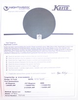 NEW KORTH NIGHTHAWK CUSTOM NXS 357 MAG 6