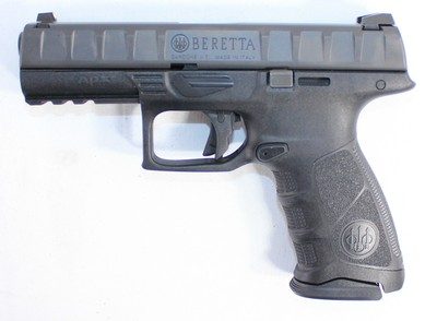 LNIB BERETTA APX 9MM 4.25" BARREL W/ BOX, PAPERS & 2 MAGS 17+1 SEMI AUTO PISTOL
