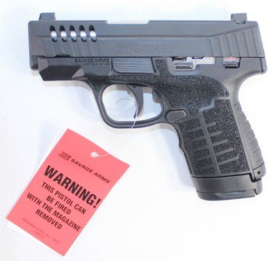 LNIB SAVAGE ARMS STANCE 9MM 3" BARREL W/ BOX & 2 MAGS SEMI AUTO COMPACT PISTOL