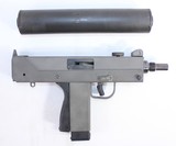 COBRAY S.W.D. INC M-11 9MM UZI FAUX SUPPRESSOR W/ BOX 2-MAGS PAPERS & SPEED LOADER - 4 of 5